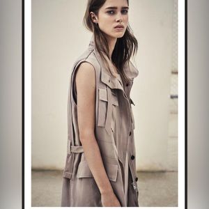 All Saints Aiya Sleeveless Jacket/vest